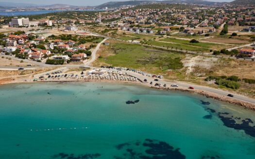 Çeşme Dalyan’da Denize 500 mt Yürüyüş Mesafesinde İmarlı Arsa..